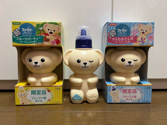 日本Farfa 限定:熊仔款型樽身花香柔順劑