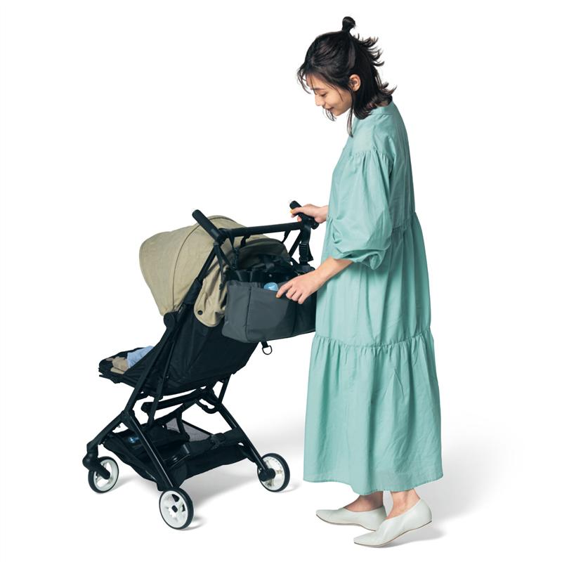 日本 rirne for baby 兩用掛BB車側孭外出袋