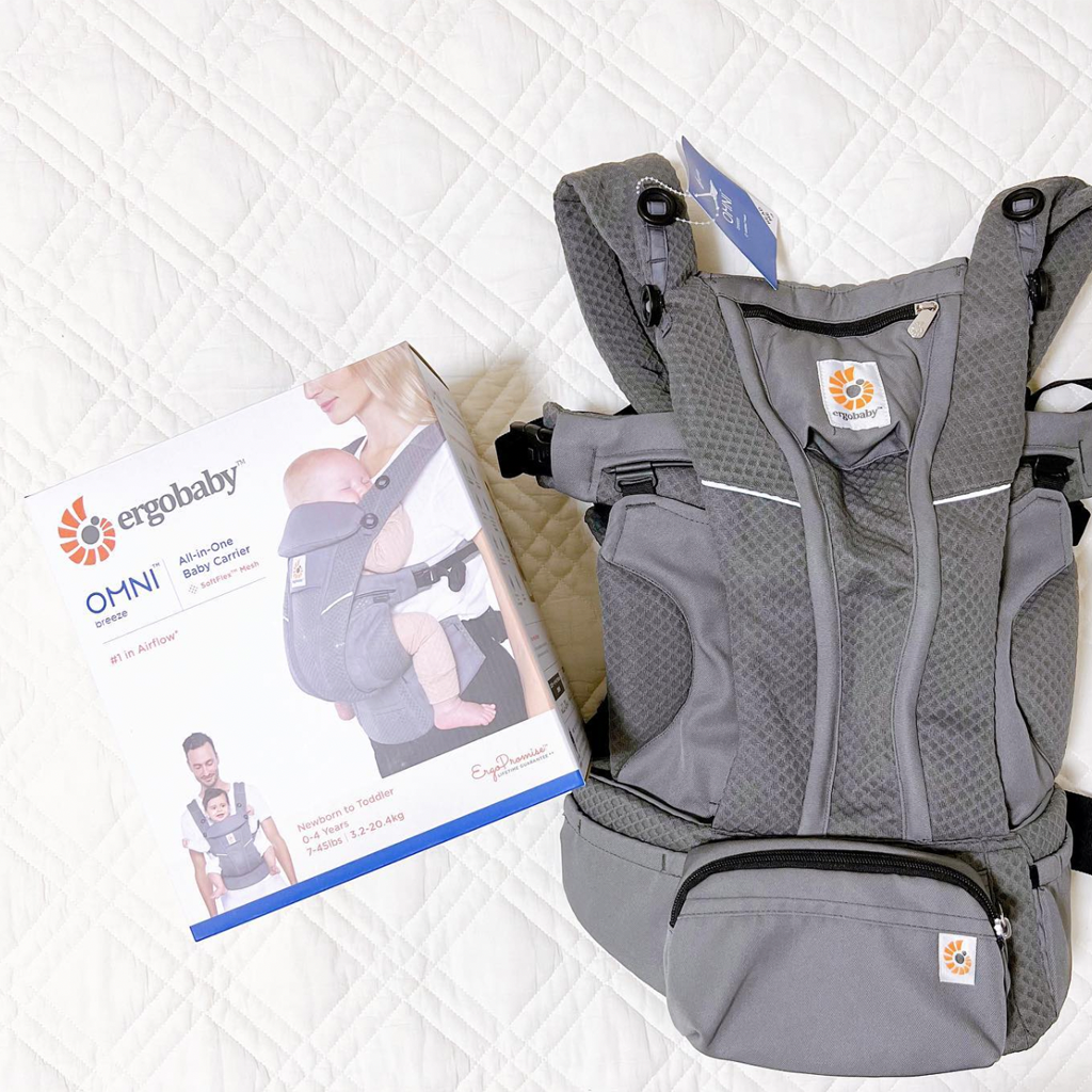 日本限定色 ergobaby OMNI breeze 抱っこ紐 サンドベージュ色 日本限定