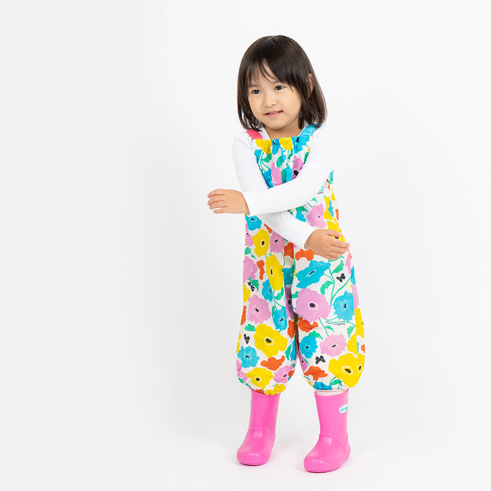 日本 kukka hippo 小童玩沙衣連收納袋