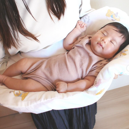 Disney 日本製嬰兒有機羽絨手抱枕