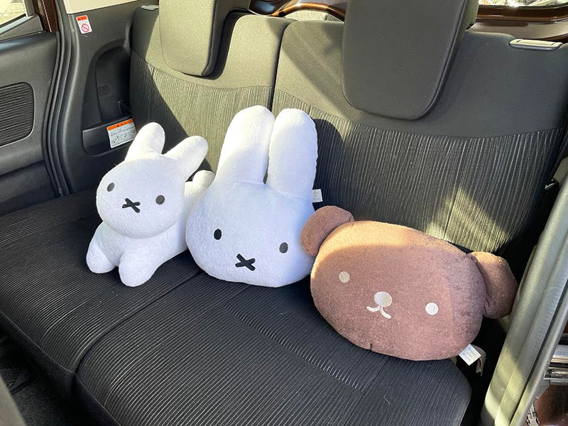 超可最新 Miffy🐰/ Boris Bear / 梨公仔車用抱枕