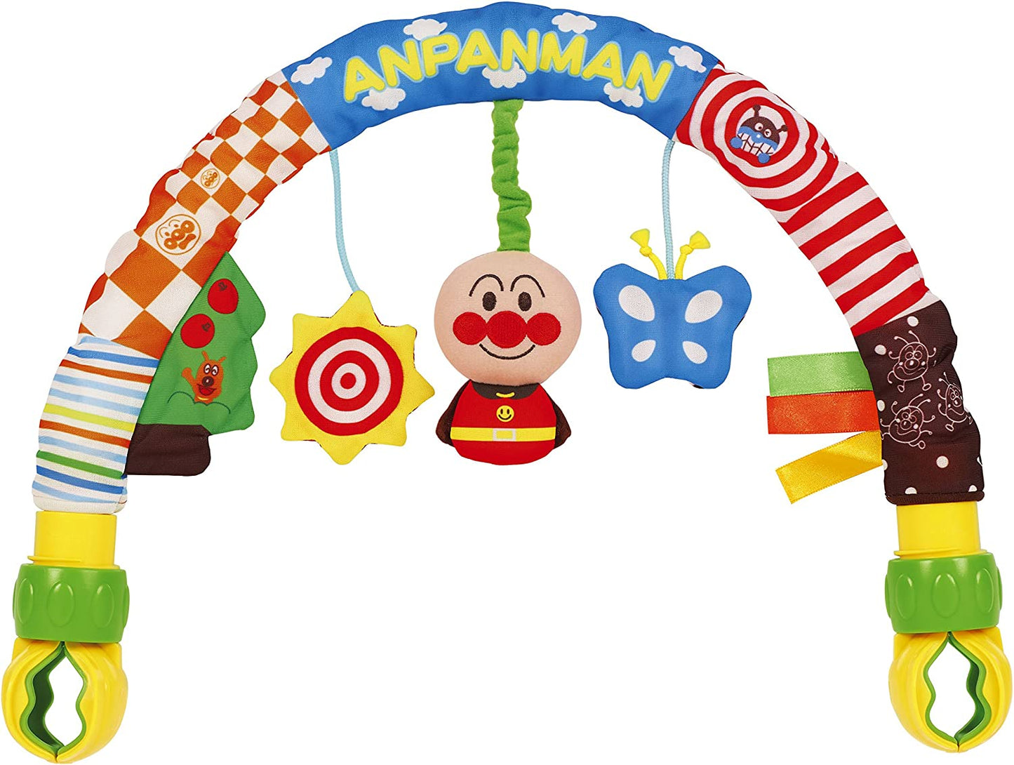 Anpanman 麵包超人初生嬰兒車夾掛式吊橋玩具