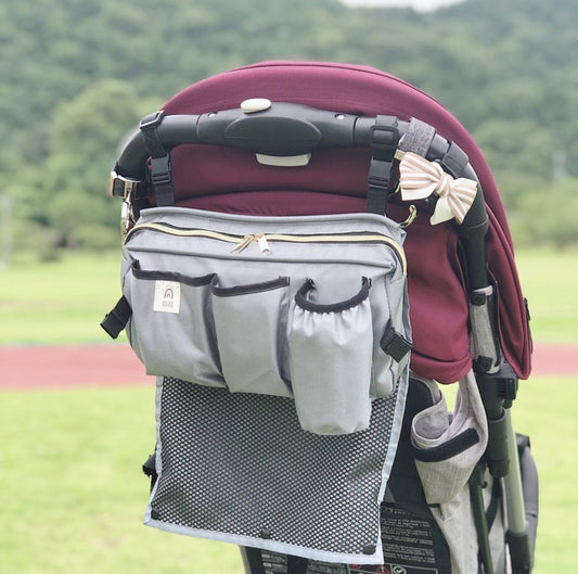 日本3合1多功能嬰兒用品收納袋 (灰色)