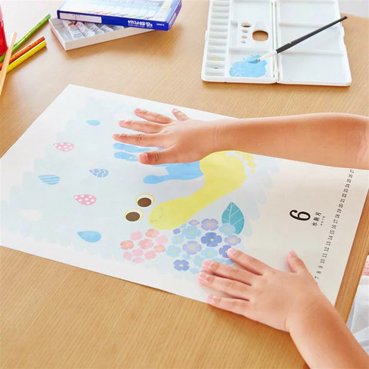 小童手腳印創作季節月曆（日本製）