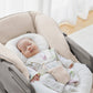 Combi Nemulila Bedi Long 兩用餐搖椅 BE Beige（日本電動版)