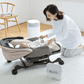 Combi Nemulila Bedi Long 兩用餐搖椅 BE Beige（日本電動版)